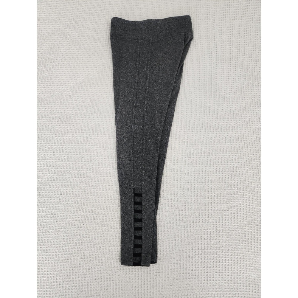 Victoria Secret Sport Women's Small Leggings Gray Ladder Leg Bottom Yoga Pants